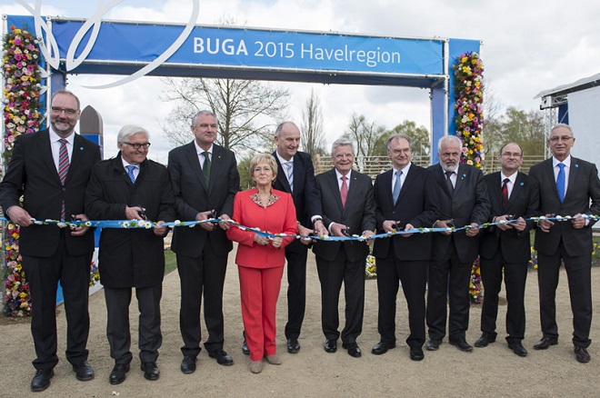 Eröffnung BUGA-2015 Havelregion